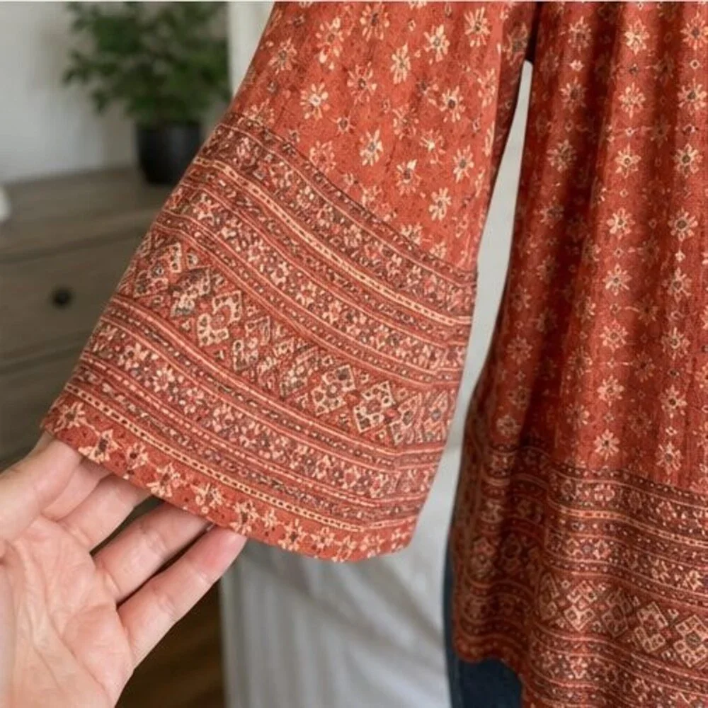 Sand Puff Sleeve Top